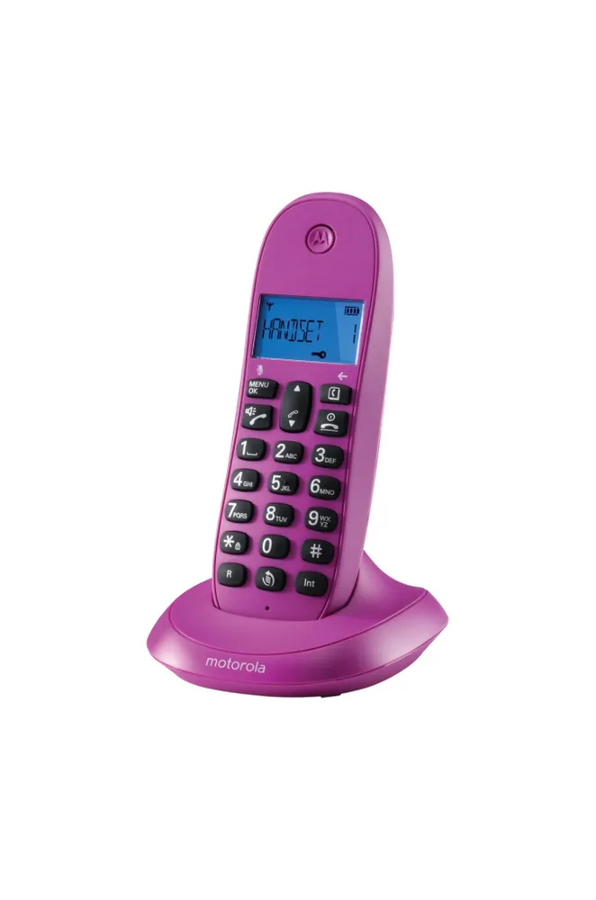 Радиотелефон DECT MOTOROLA C1001LB+ (цвет фиолетовый)