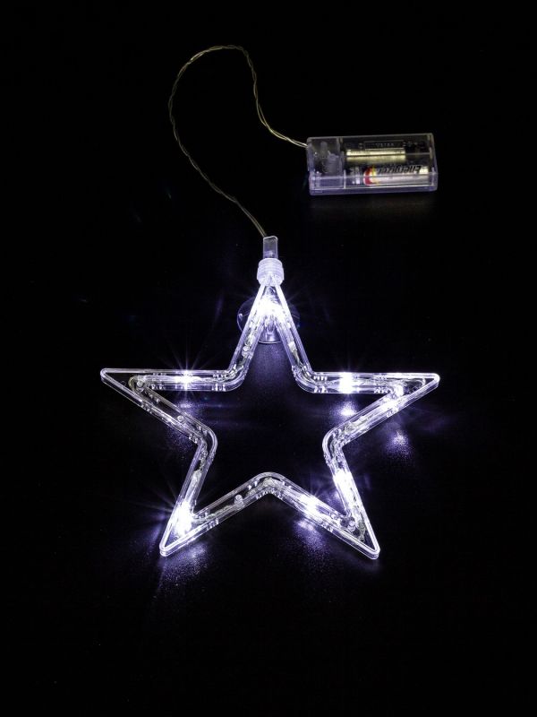 Светодиодная фигура-гирлянда "Звезда", CL-N102WW, ARTSTYLE